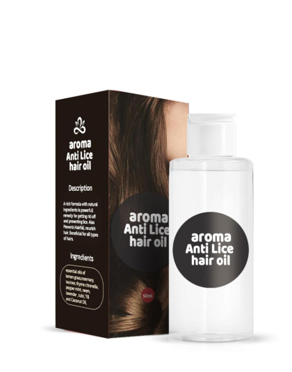 Aroma Anti Lice Hair Oil - Natural &amp; Effective Lice Removal